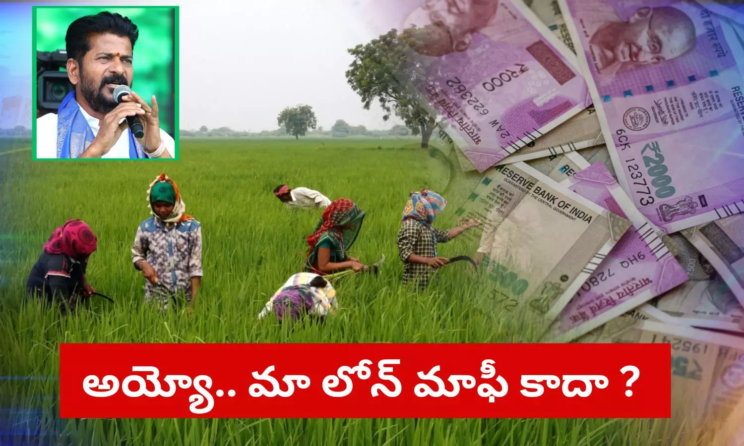 Telangana Crop Loans Waiver: 2 లక్షల్లోపు రుణాల మాఫీ.. మరి ఆ రైతుల పరిస్థితి ఏంటి ?