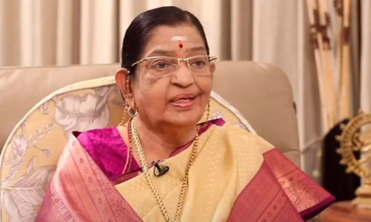 singer p susheela hospitalised in chennai