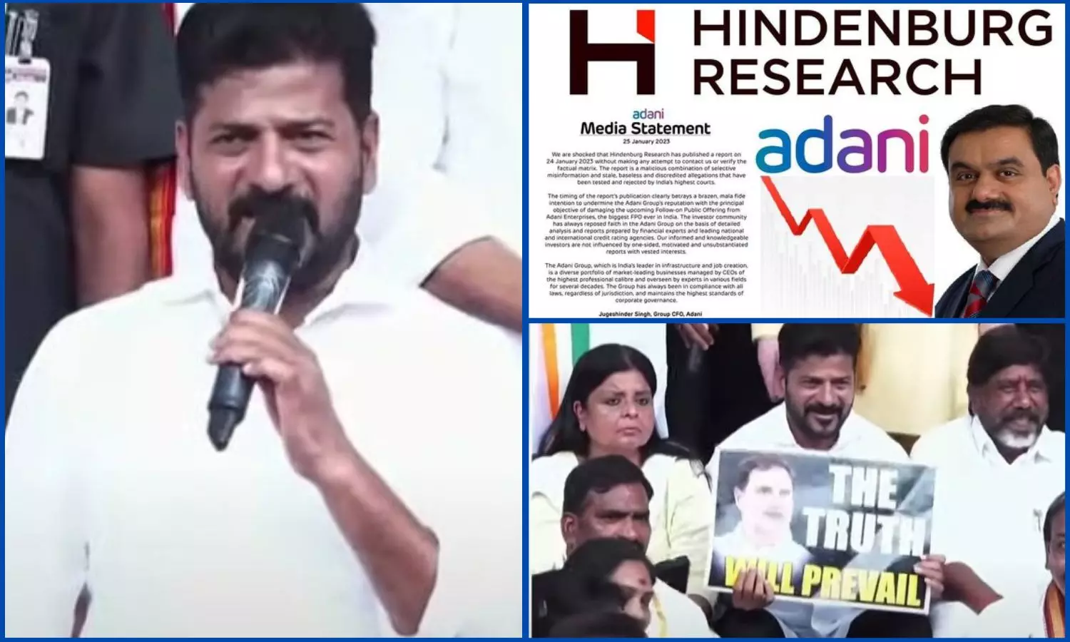 Revanth Reddy Protests Against Centre: అందుకే ప్రధాని విదేశాలకు పారిపోయారు.. ఈడీ ఆఫీస్ ఎదుట రేవంత్ ధర్నా