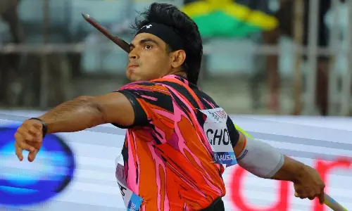 Neeraj Chopra Diamond League 2024 Final Neeraj Chopra misses Diamond Trophy by agonising 1cm, finishes 2nd in javelin final