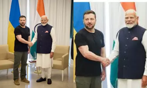 Prime Minister Narendra Modi arrived in Kiev, Ukraine