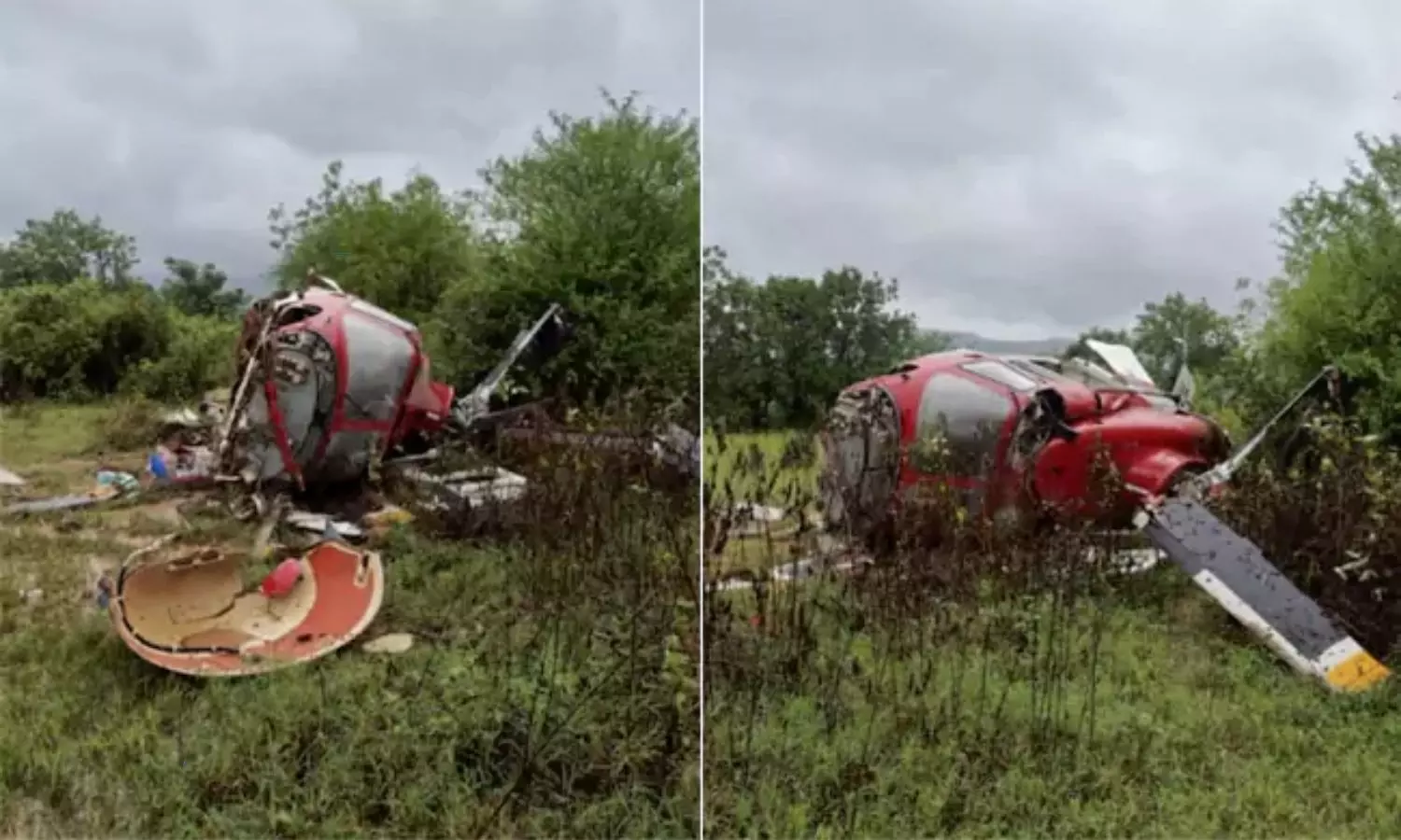 Helicopter accident in Pune, Maharashtra