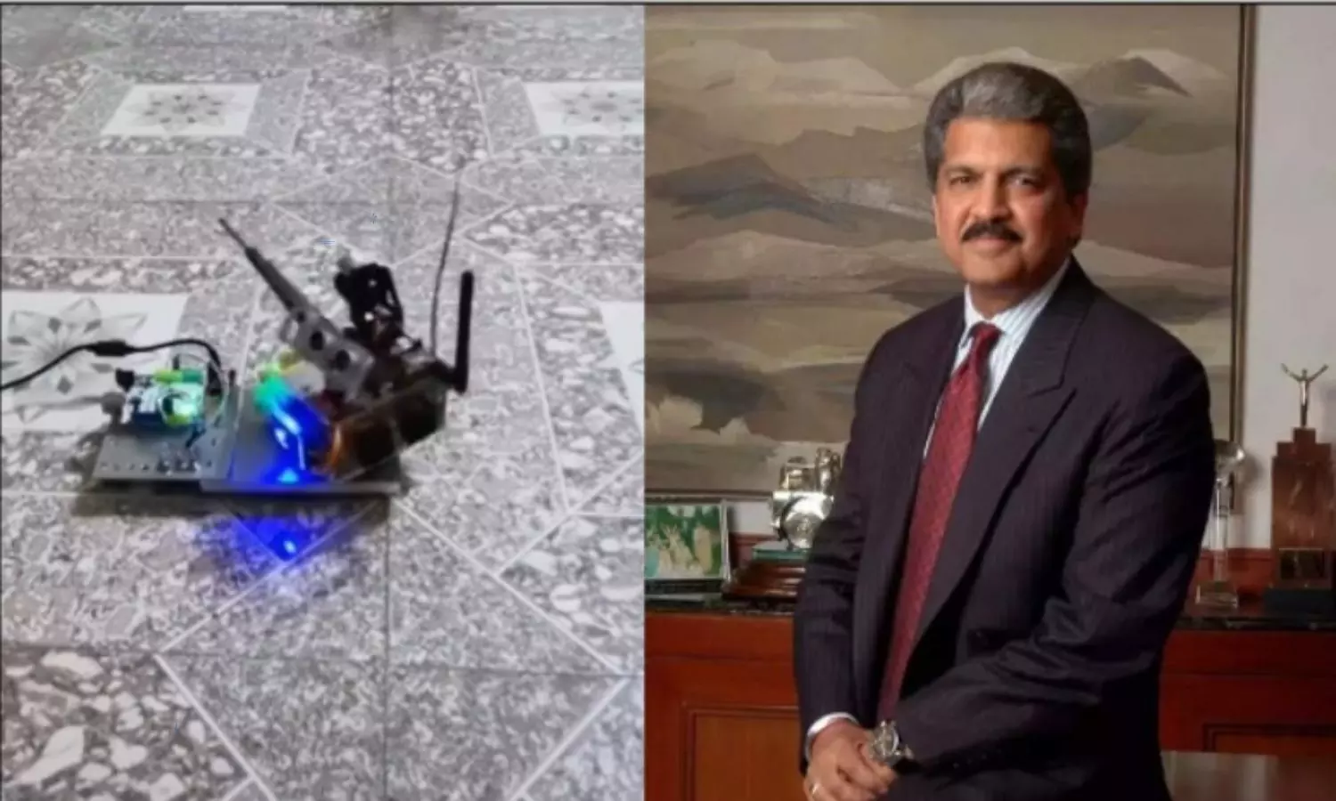 Anand mahindra shares video of iron dome which destroy mosquitos