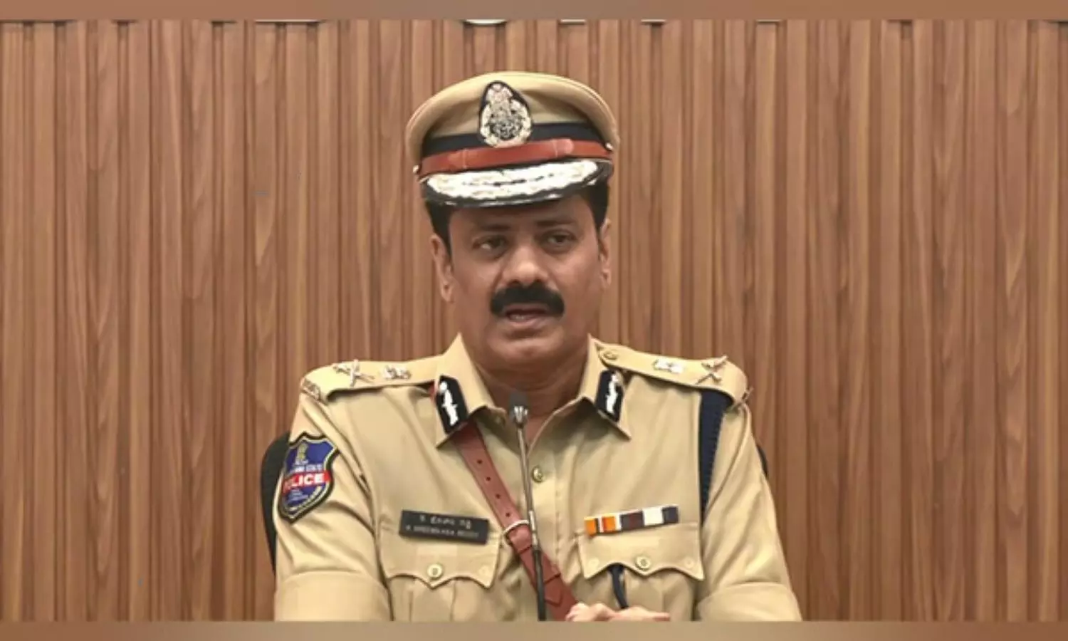 Hyderabad CP Kothakota Srinivas Reddy responded to the phone tapping case