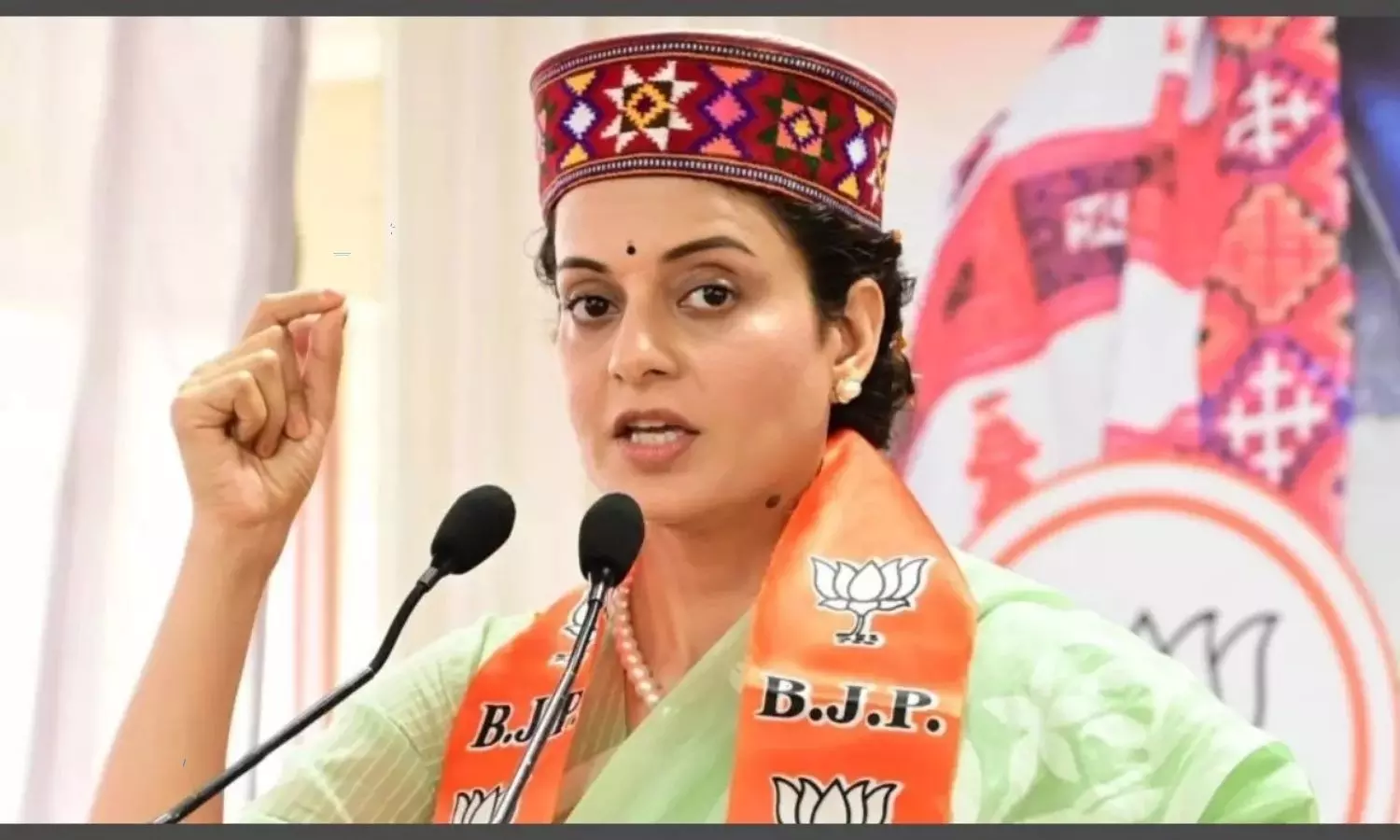 BJP high command shocked To MP Kangana Ranaut