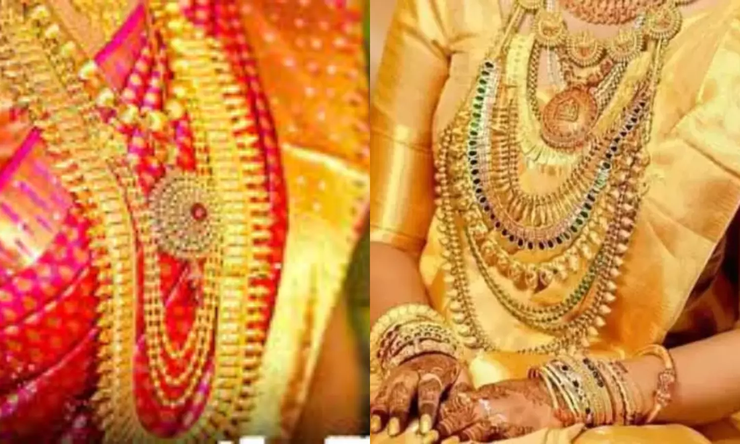 What is the price of 22 and 24 carat gold in Hyderabad today