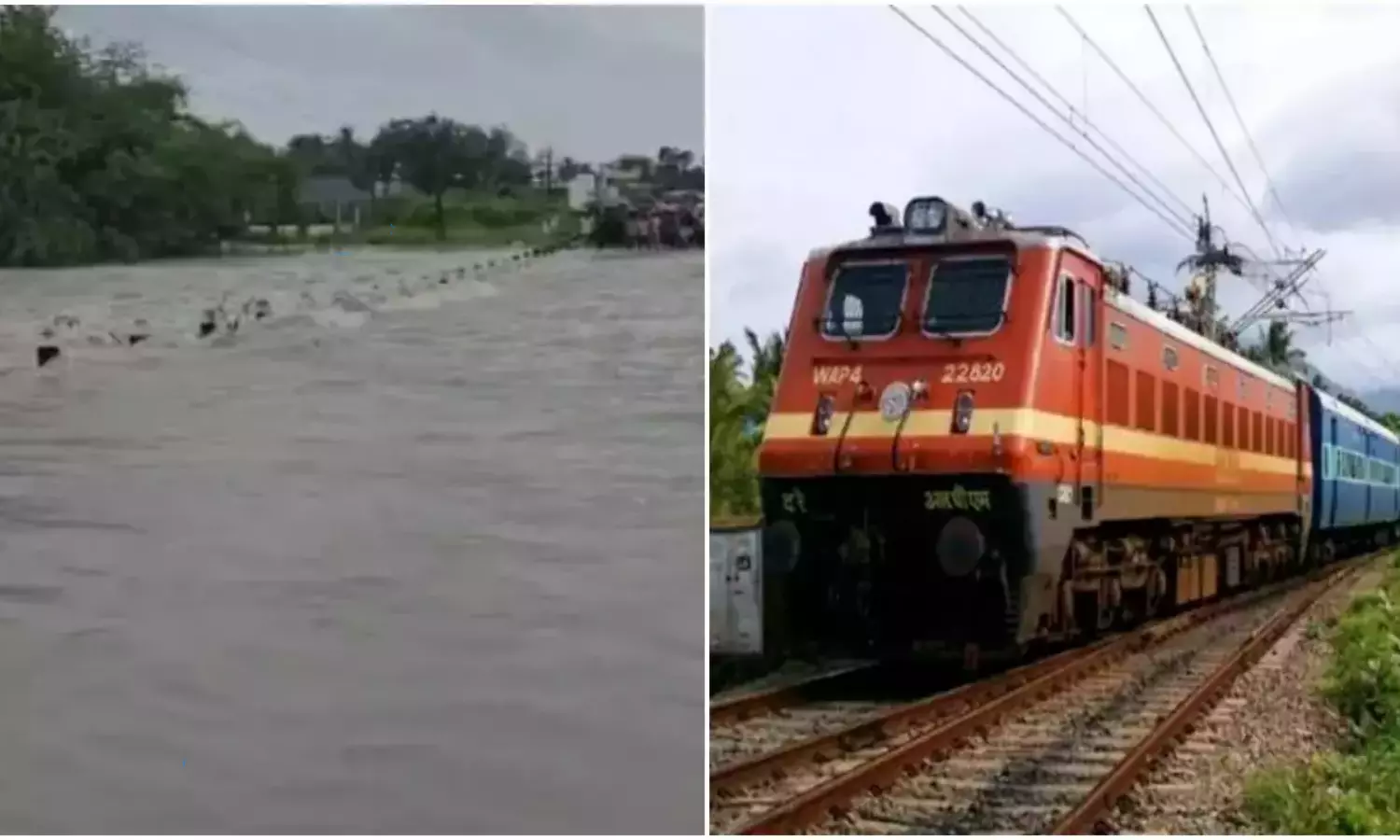 Several Trains Cancelled Due  To Heavy Rains in Telugu States