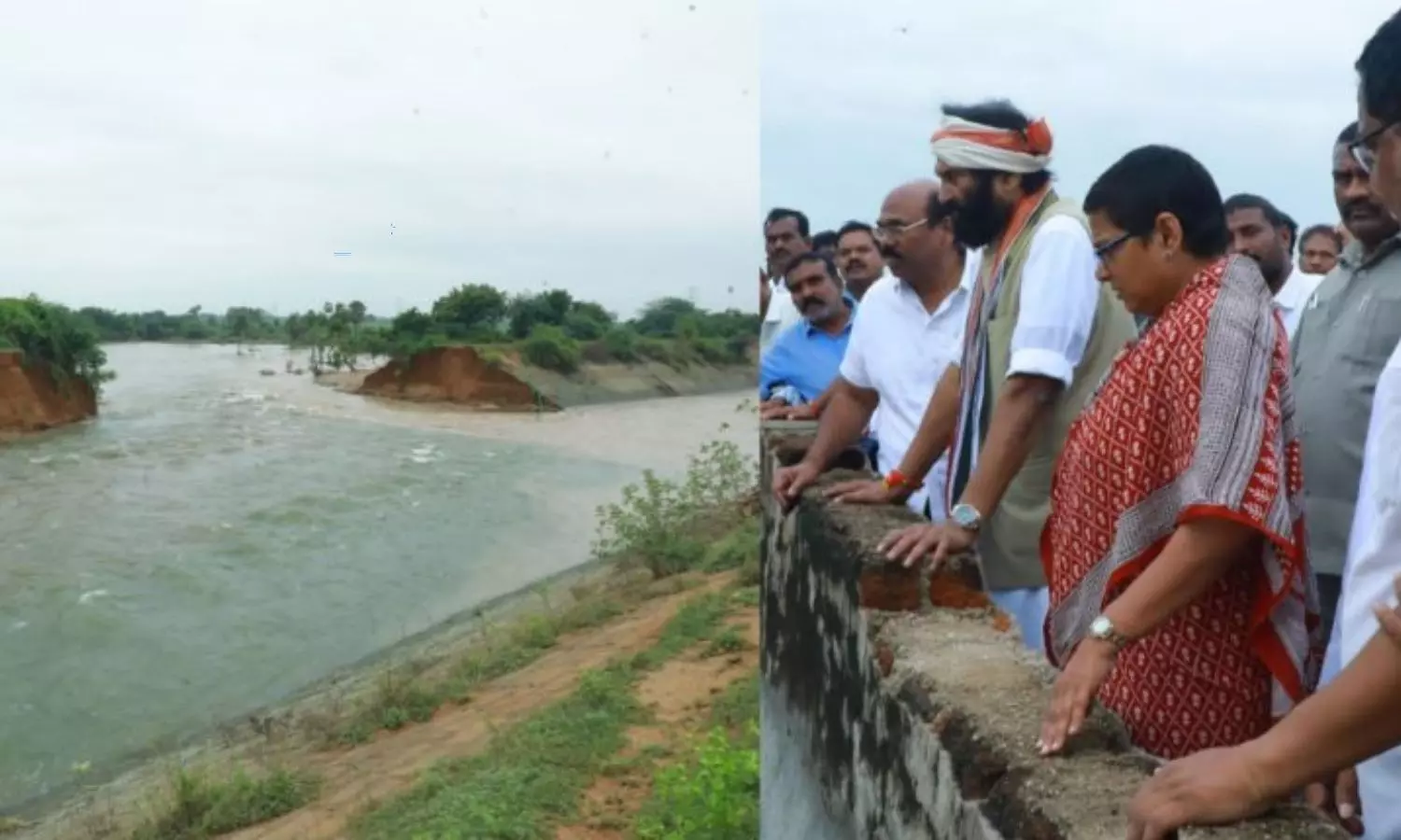 Minister Uttam Visit Flood-Affected Areas