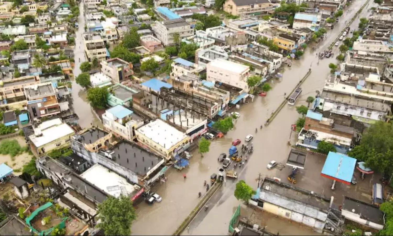 Vijayawada Still in Floods