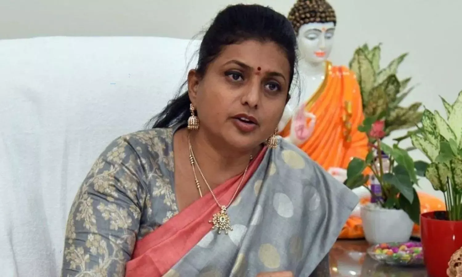 Former minister Roja criticizes AP government