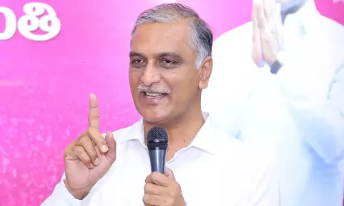 Government failure in flood relief measures says Harish Rao Government failure in flood relief measures says Harish Rao
