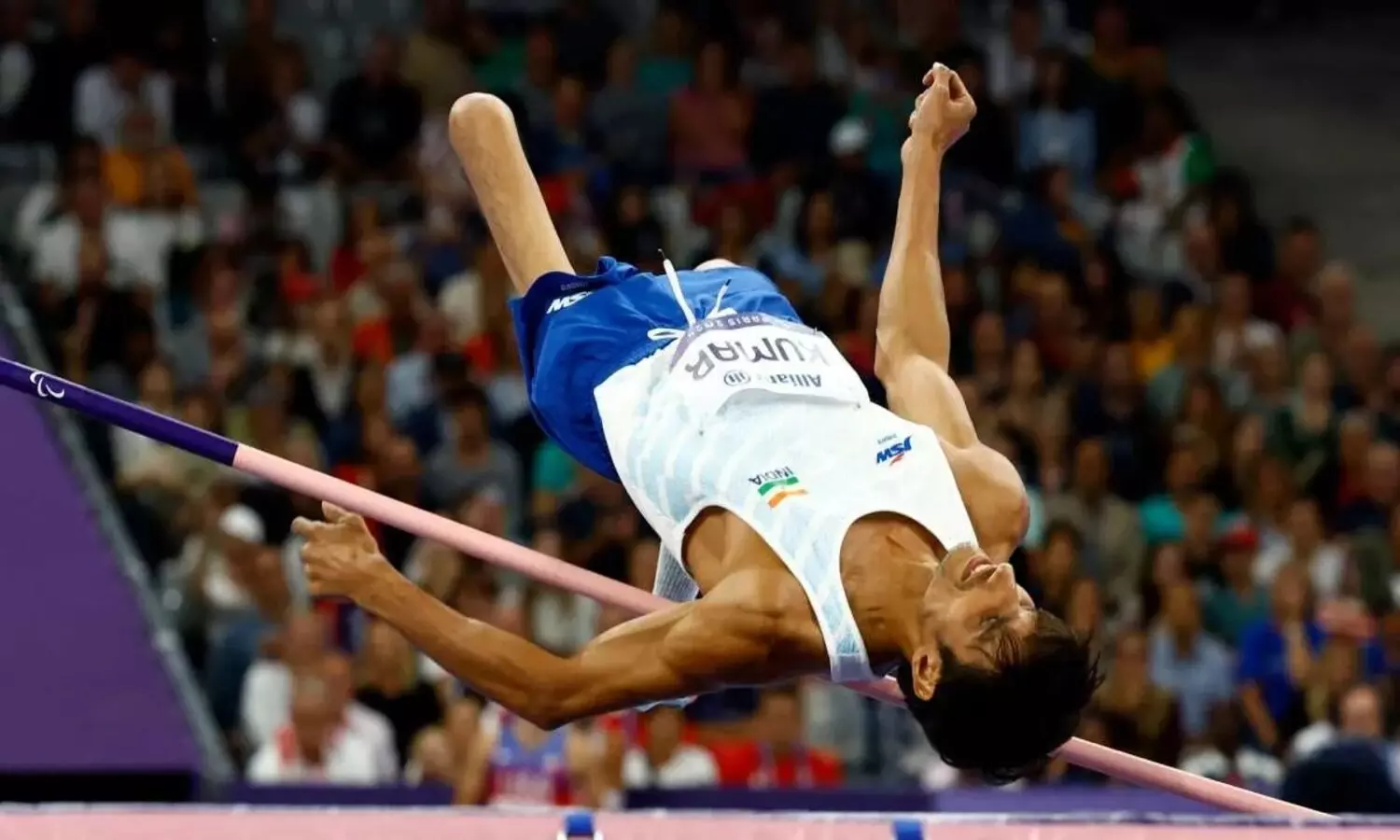 Sharad Kumar Mariappan Thangavelu Wins Silver Bronze High Jump Paralympics 2024