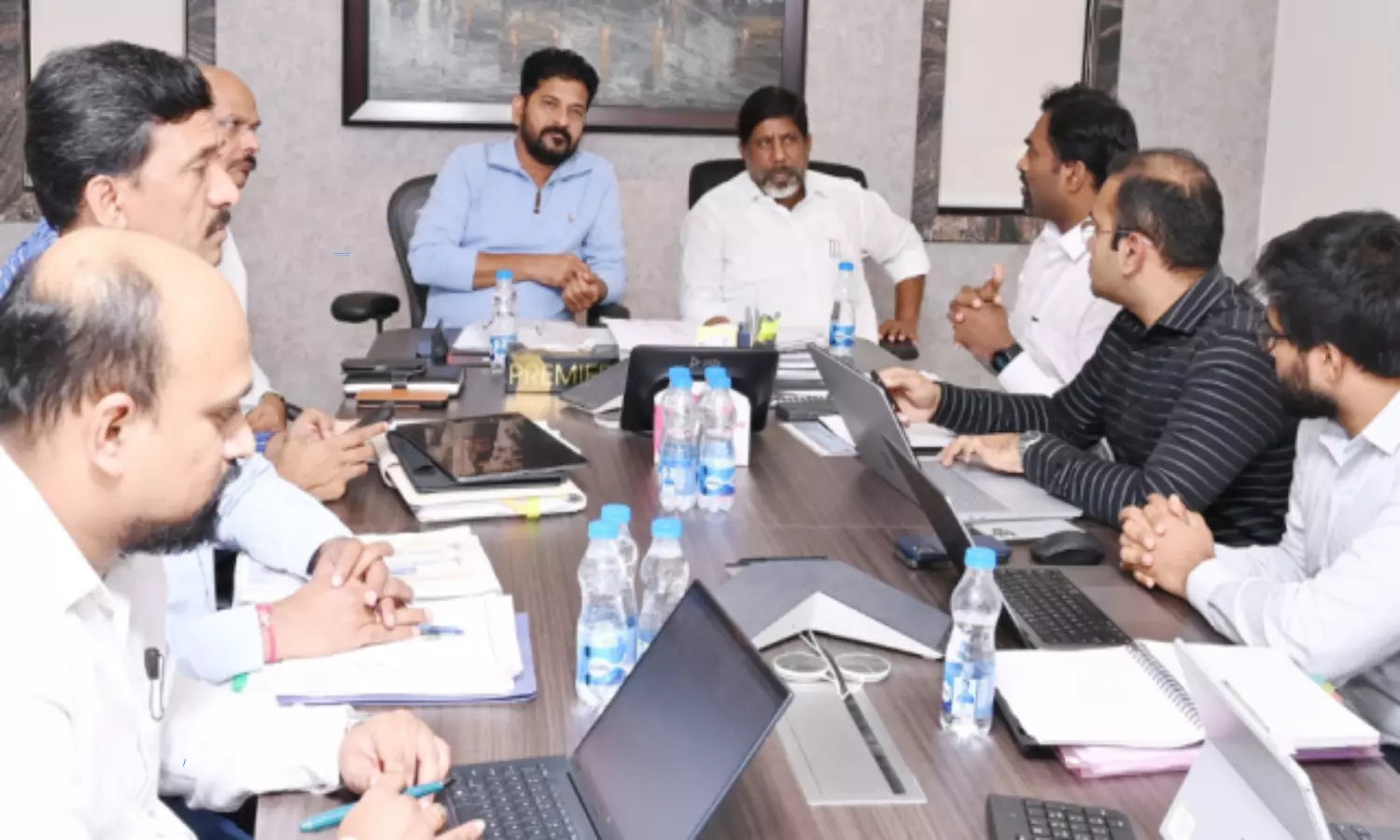 Chief Minister Revanth Reddy review of power department