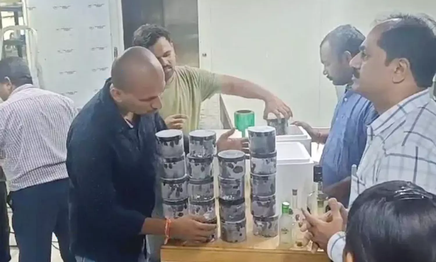 Whisky Ice Cream Found In Hyderabad During Excise Police Raids