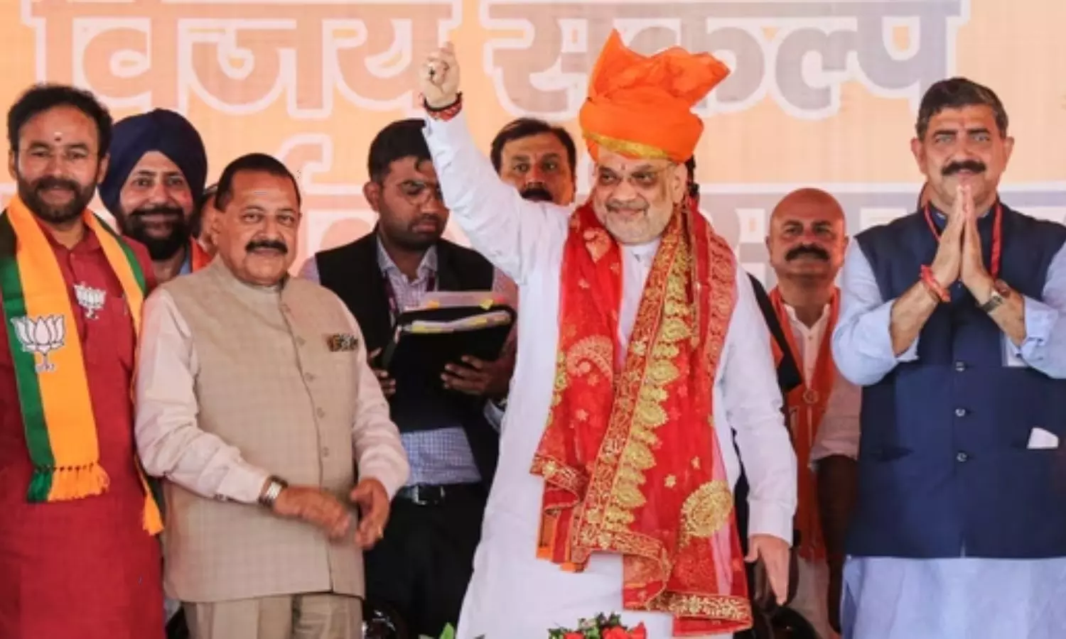 Amit Shah participated in the assembly election rally in Jammu