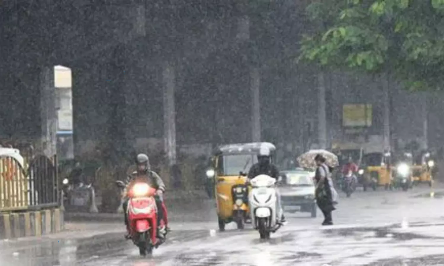 Heavy to very heavy rains in many districts of AP