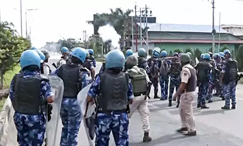 Violence erupts again in the northeastern state of Manipur Violence erupts again in the northeastern state of Manipur