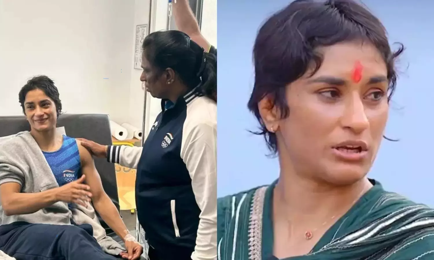 Indian Athlet Vinesh Phogat key Commenst on PT Usha to Playing Politics at Paris Olympics 2024