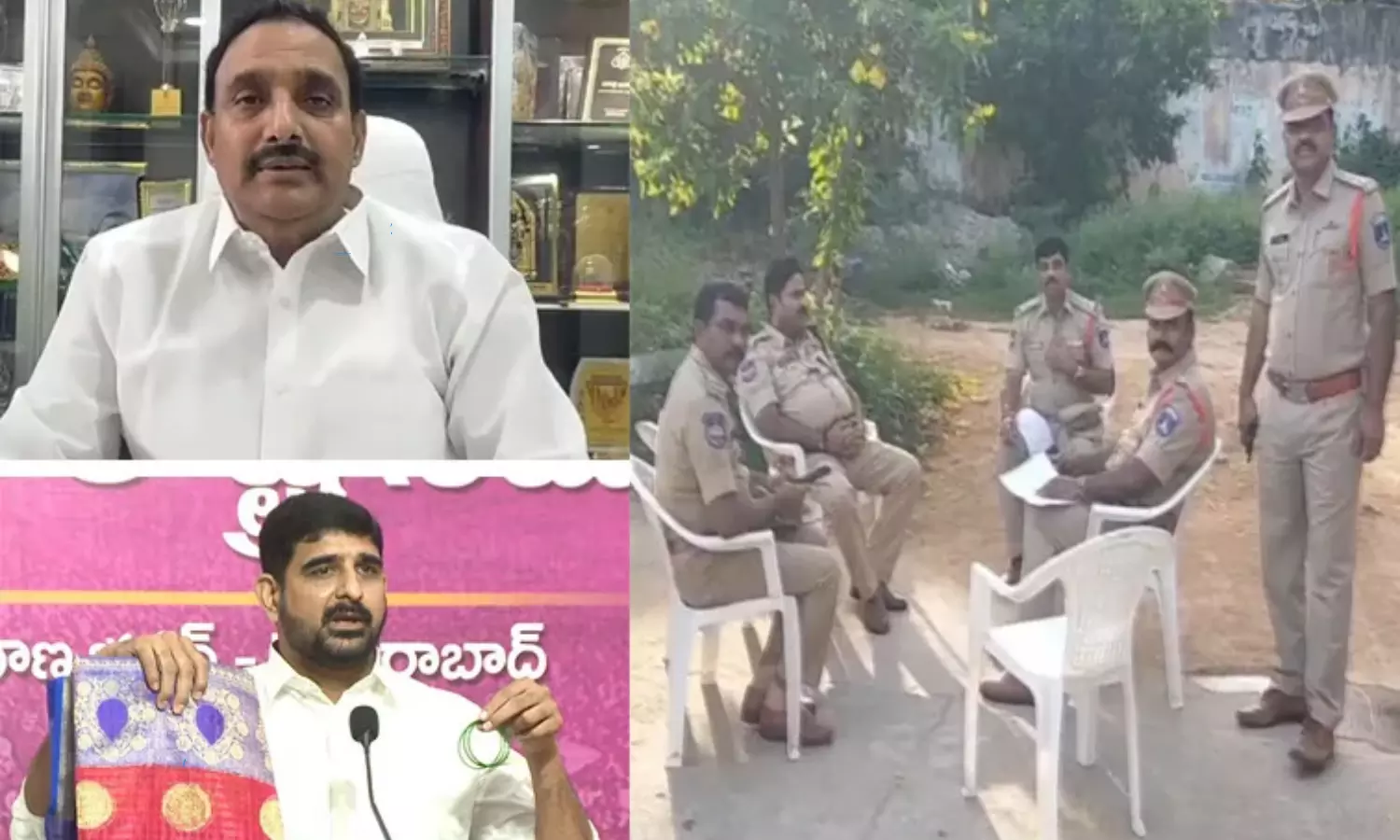 Police Beefs up Security Amid Kaushik Reddy And Arikapudi Gandhi Challenge