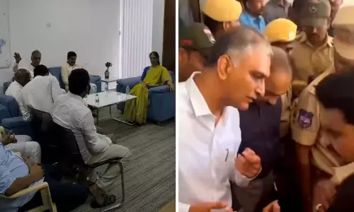 Complaint to Cyberabad CP about attack on Kaushik Reddy house Complaint to Cyberabad CP about attack on Kaushik Reddy house