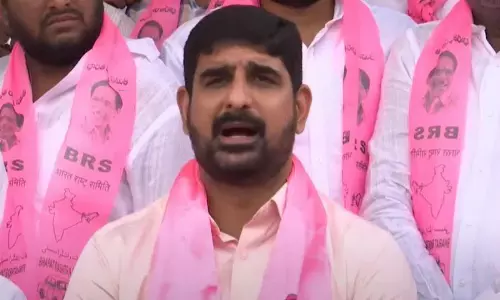 BRS MLA Kaushik Reddy criticizes Congress BRS MLA Kaushik Reddy criticizes Congress