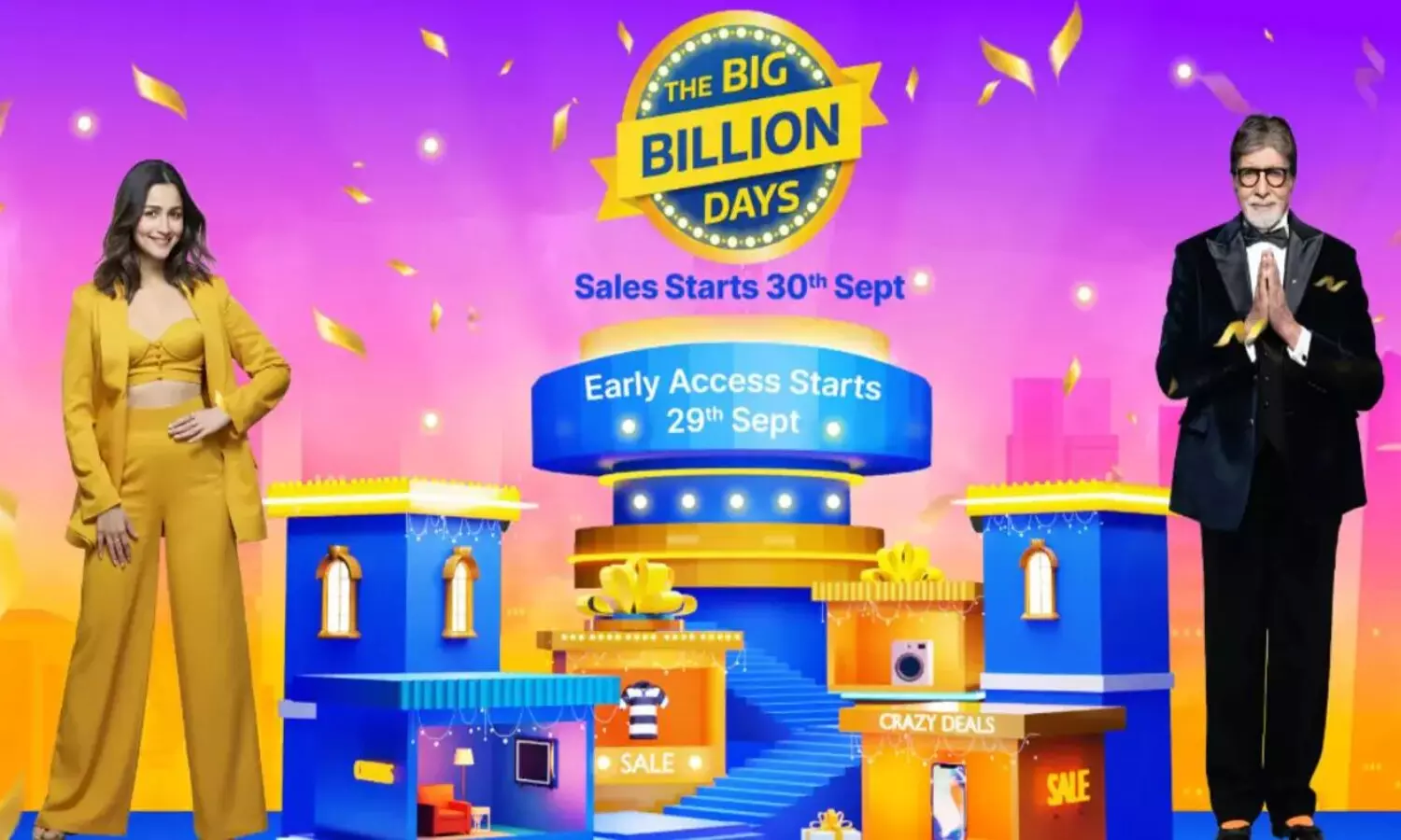 Flipkart Big Billion Days has arrived...how long have these sales been