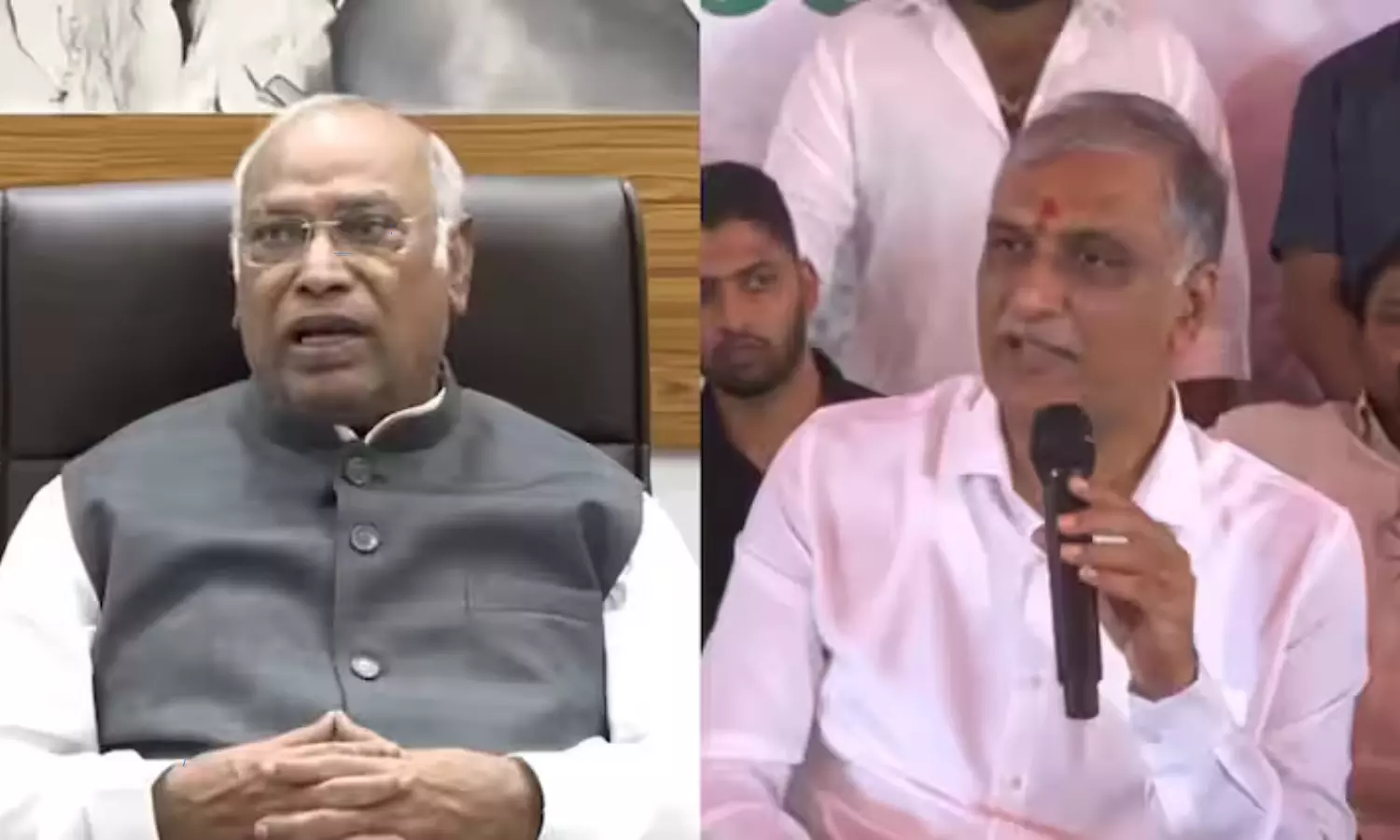 Harish Rao Open Letter To Mallikarjun Kharge