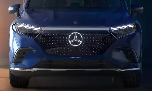 mercedes electric EQS Electric SUV