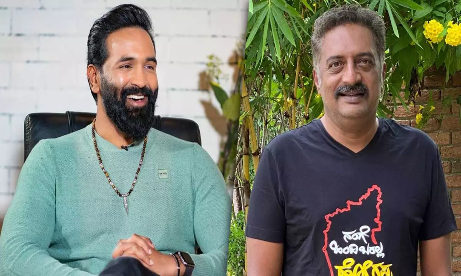 Words exchange between manchu vishnu and prakash raj about tirumala laddu issue