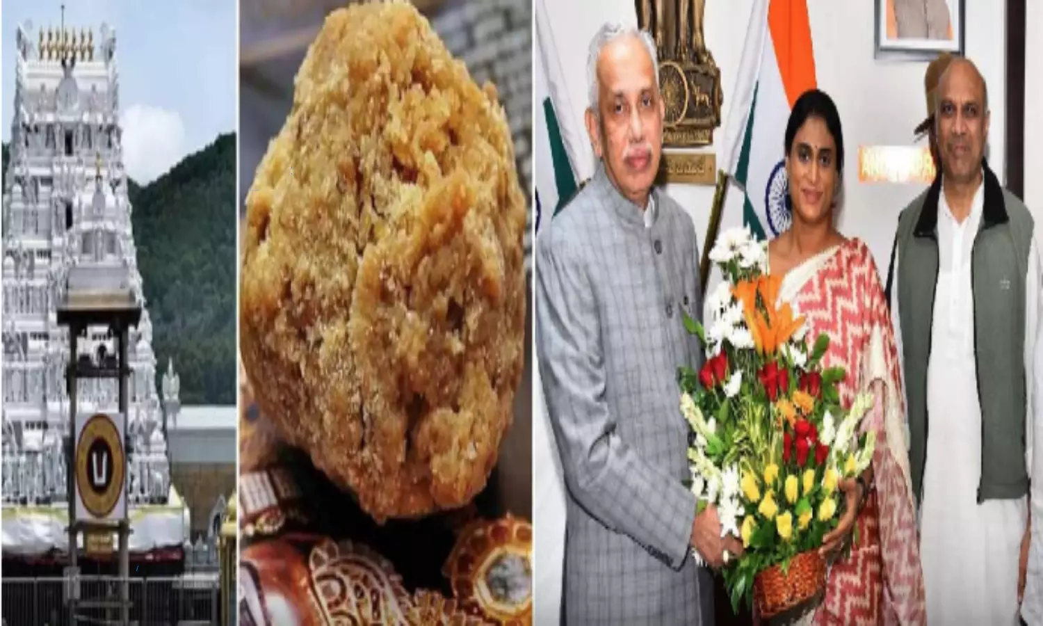 We met the Governor on the issue of Tirumala Laddu adulteration