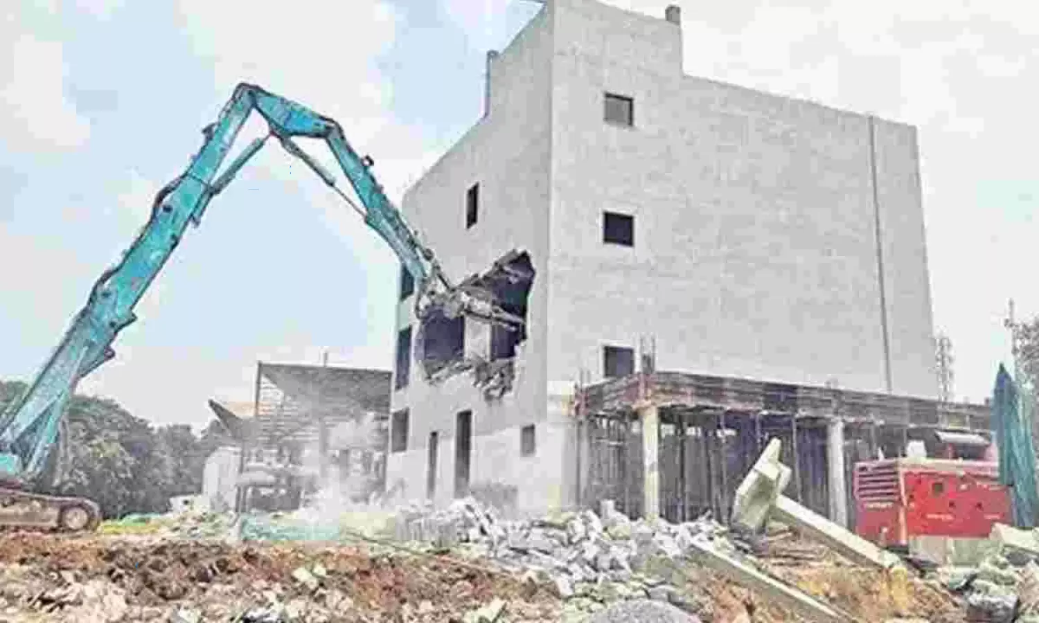 HYDRA statement on demolition of illegal buildings today