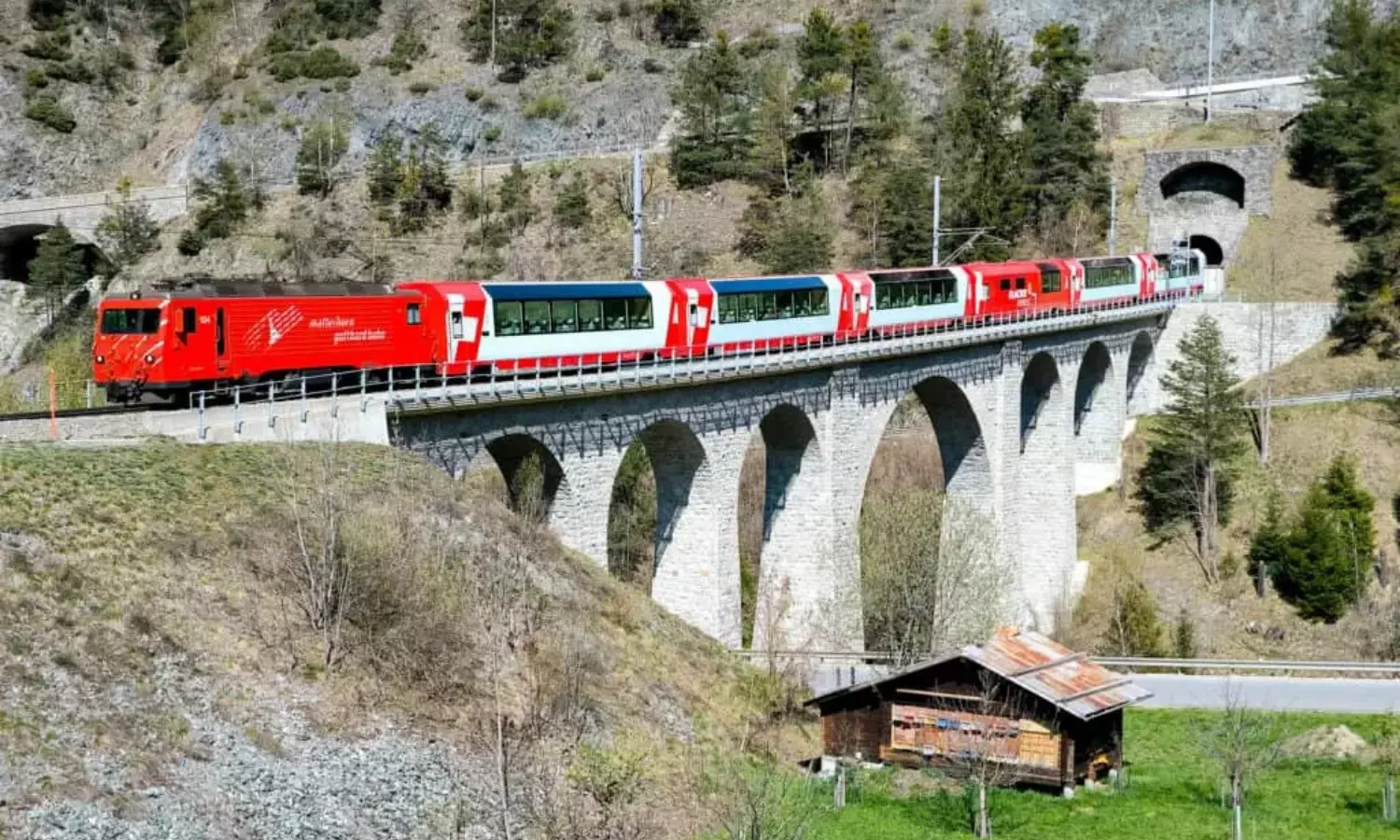 Glacier Express Called World Slowest Train With 29 km per Hour Speed Check Full Details