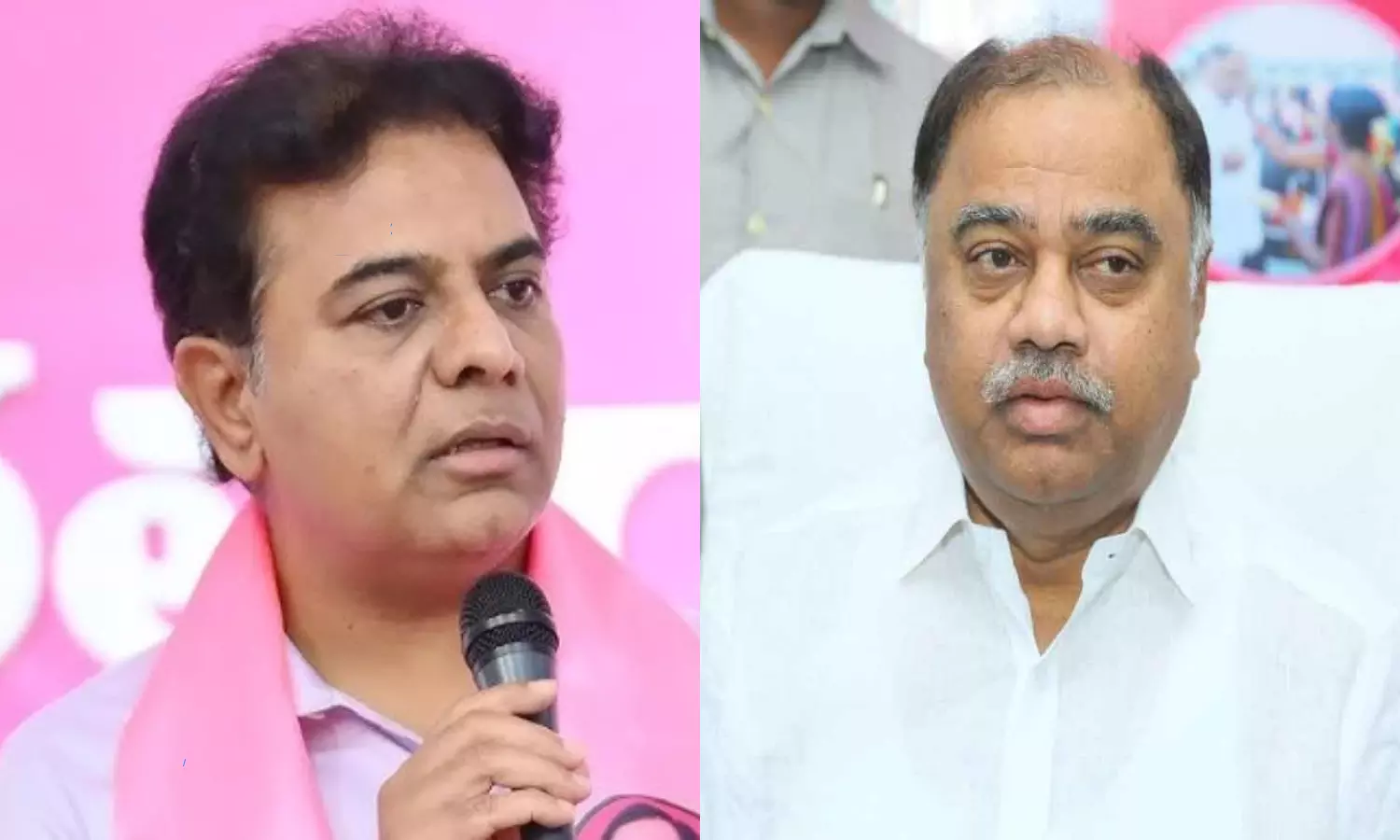 Amrut Tenders controversy BRS in self defence with KTR challenge Kandala Upender Reddy entry