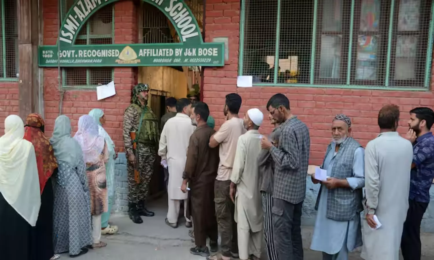 The second phase of polling in Jammu and Kashmir ended peacefully