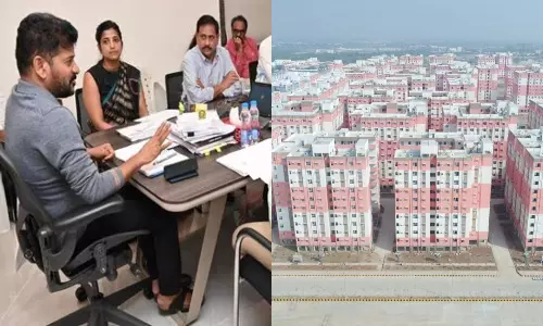 CM Revanth Reddys order to allocate a double bedroom to the poor in the Musi river catchment area CM Revanth Reddys order to allocate a double bedroom to the poor in the Musi river catchment area