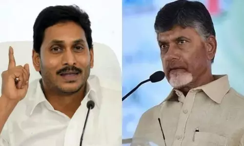 YS Jagan Chandrababu Counter Encounter YS Jagan Chandrababu Counter Encounter