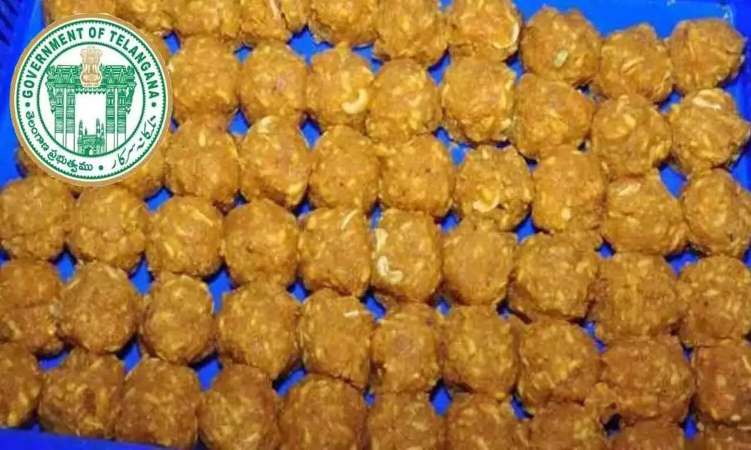 Telangana Debt Department Alert Laddu prasadas with Vijaya dairy ghee in main temples