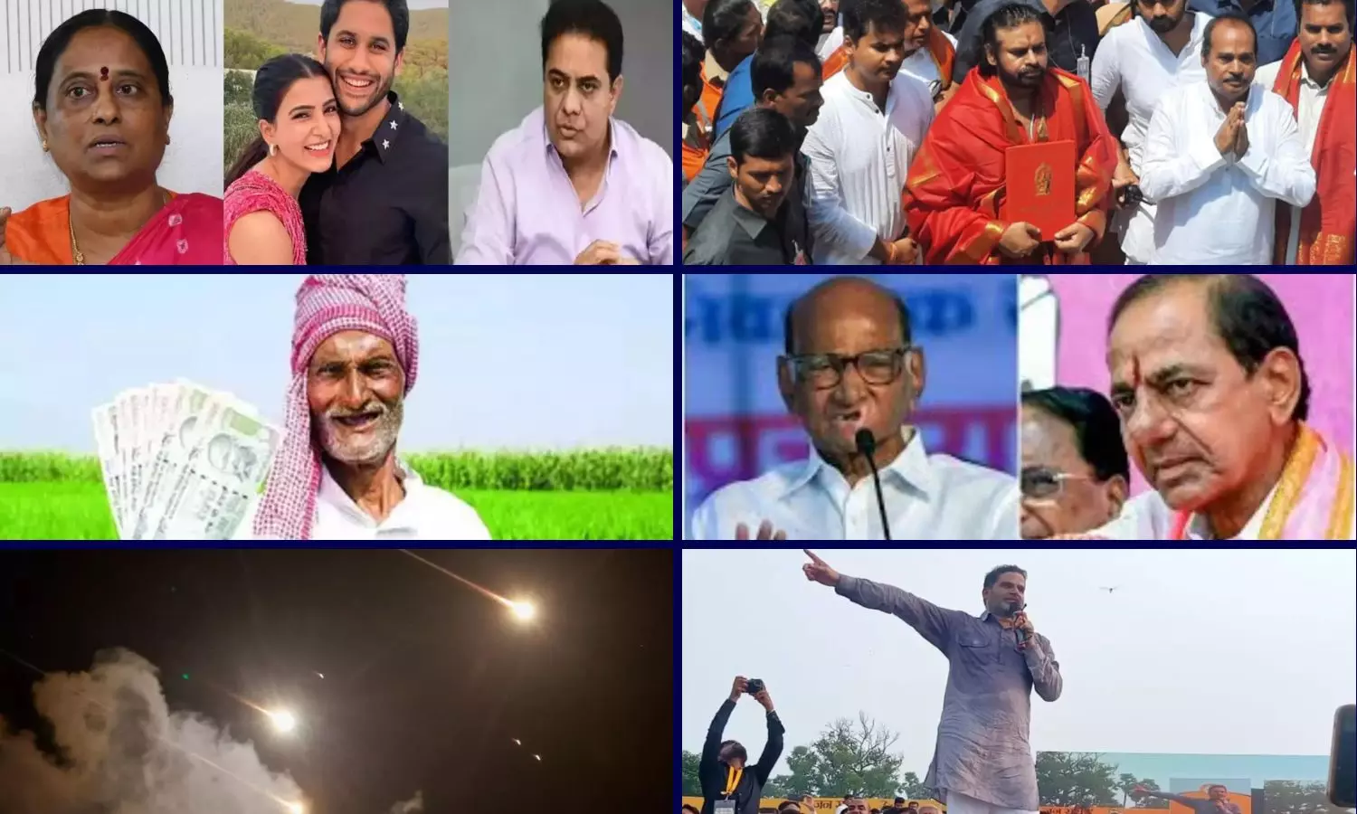 Top 6 News @ 6 PM: చైతూ, సమంత మధ్య కేటీఆర్: కొండా సురేఖ.. మరో టాప్ 5 న్యూస్ హెడ్‌లైన్స్