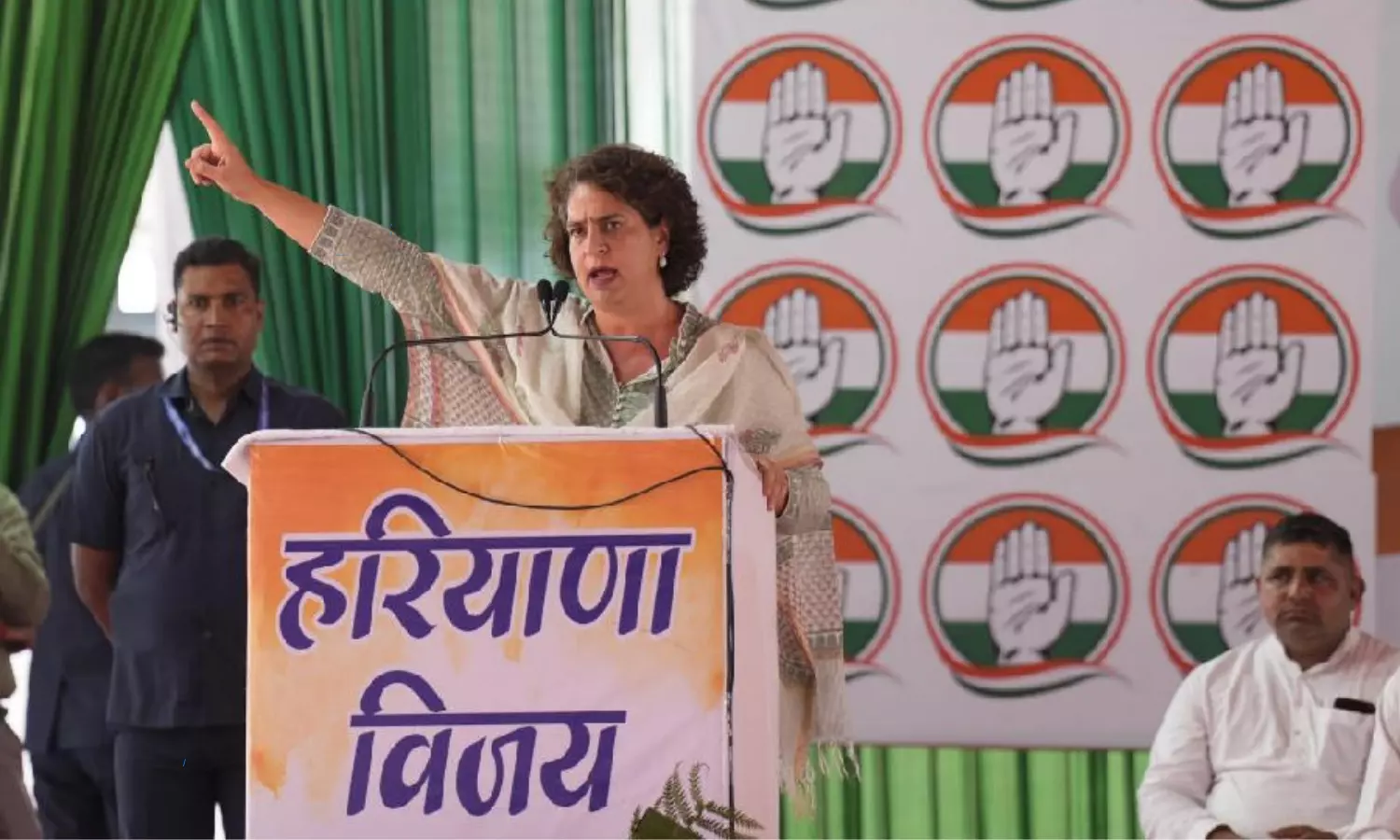 Priyanka Gandhi election campaign in Haryana