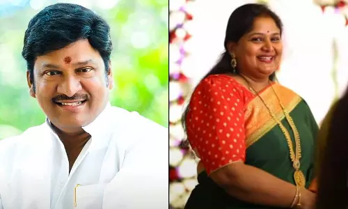 Veteran actor Rajendra Prasads daughter died of heart attack Veteran actor Rajendra Prasads daughter died of heart attack