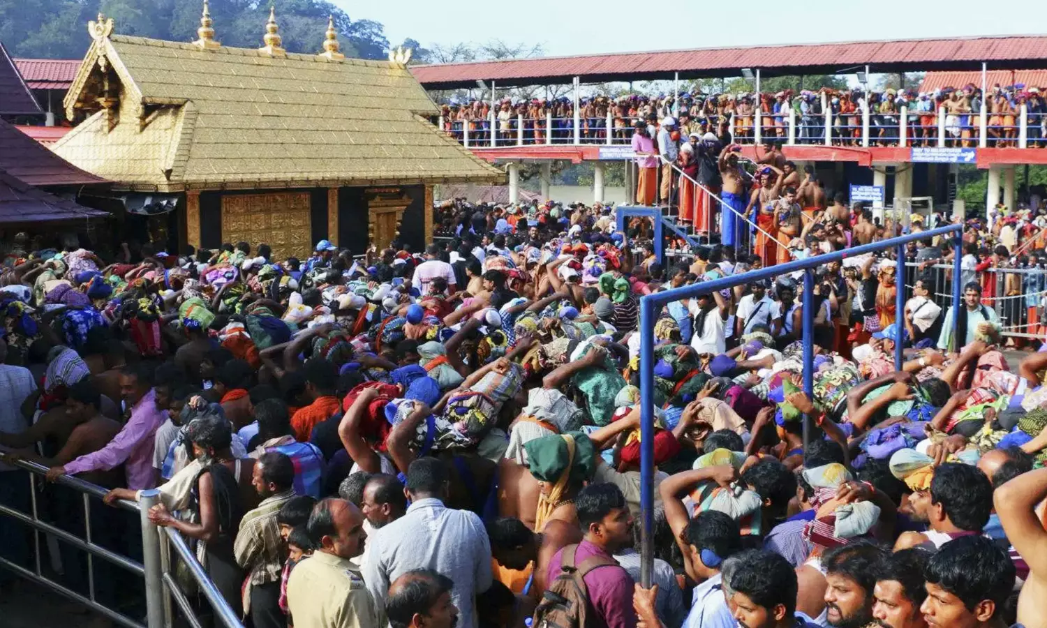 Sabarimala pilgrims are permitted to visit Sabarimala this year only through online booking, complete details