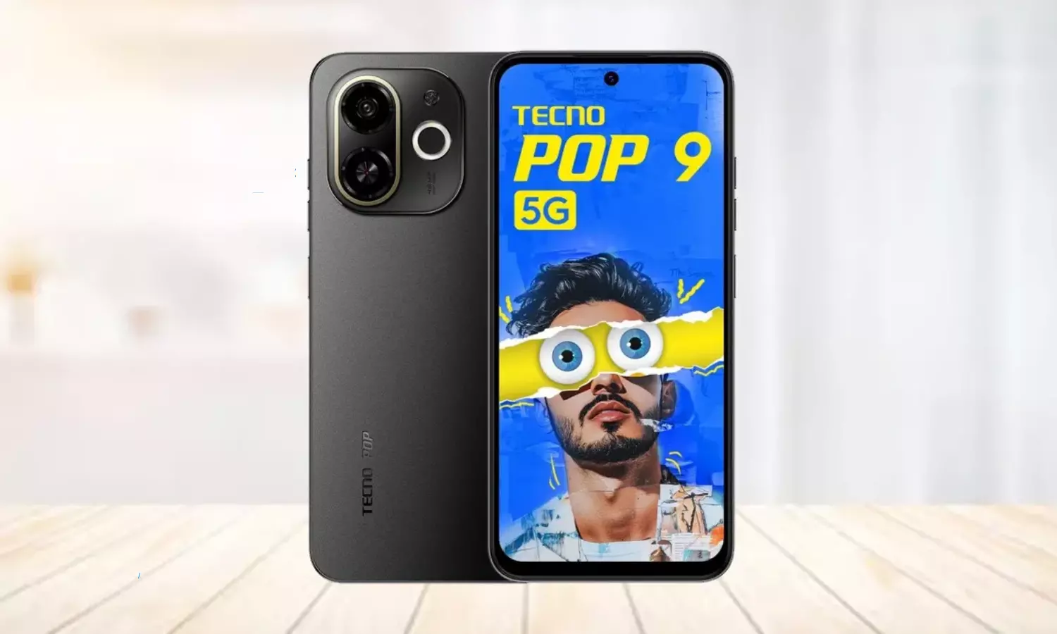 Techno Pop 9 5G phone will go on sale today. Can be bought from Amazon