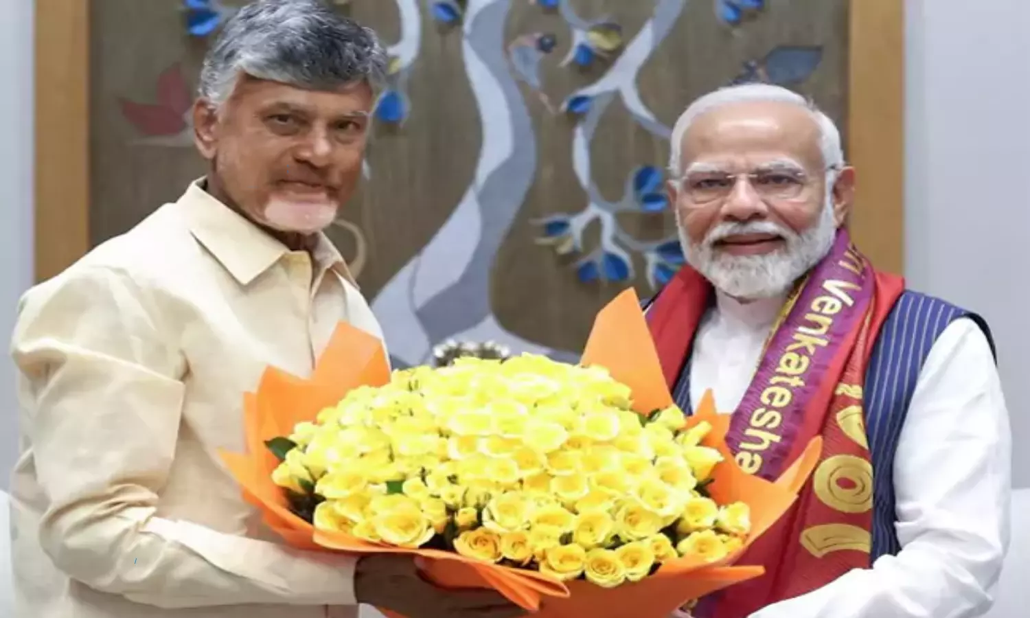 AP CM Chandrababu Naidu Meets PM Narendra Modi