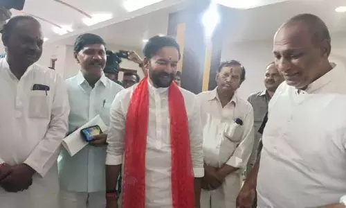BRS MLA Malla Reddy Meet Kishan Reddy
