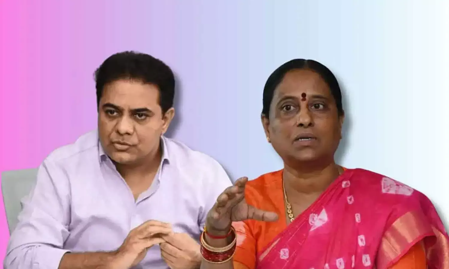 KTR vs Konda Surekha