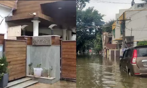 రజనీకాంత్ ఇంటి ఆవరణలోకి నీరు: చెన్నైను ముంచిన వర్షం..ఫ్లైఓవర్లపై కార్ల పార్కింగ్