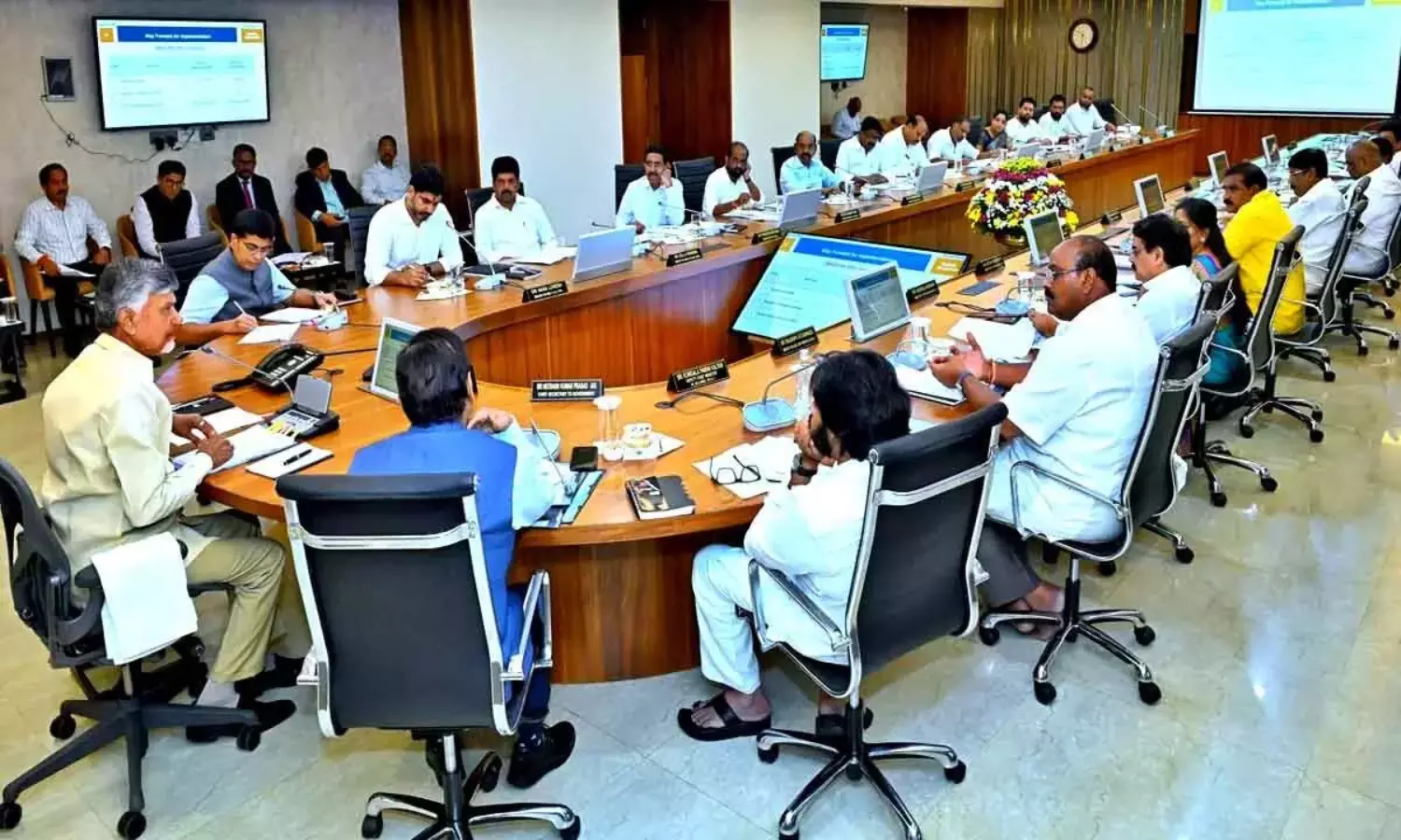 AP Cabinet Meeting Started