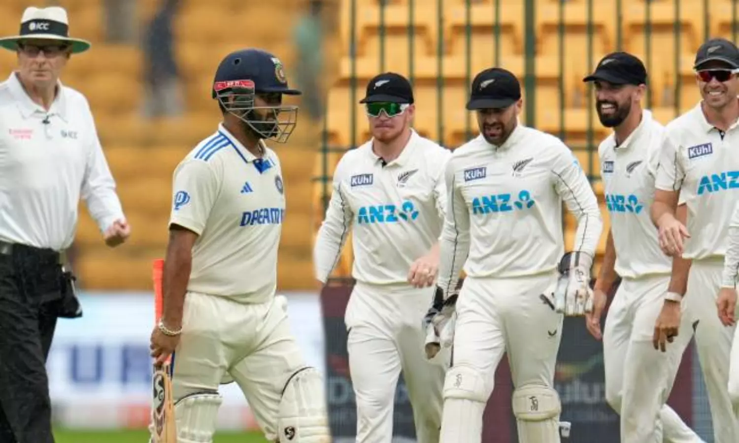 IND vs NZ 1st Bengaluru Test Indian Team all out on 46 Runs 3rd Lowest Total