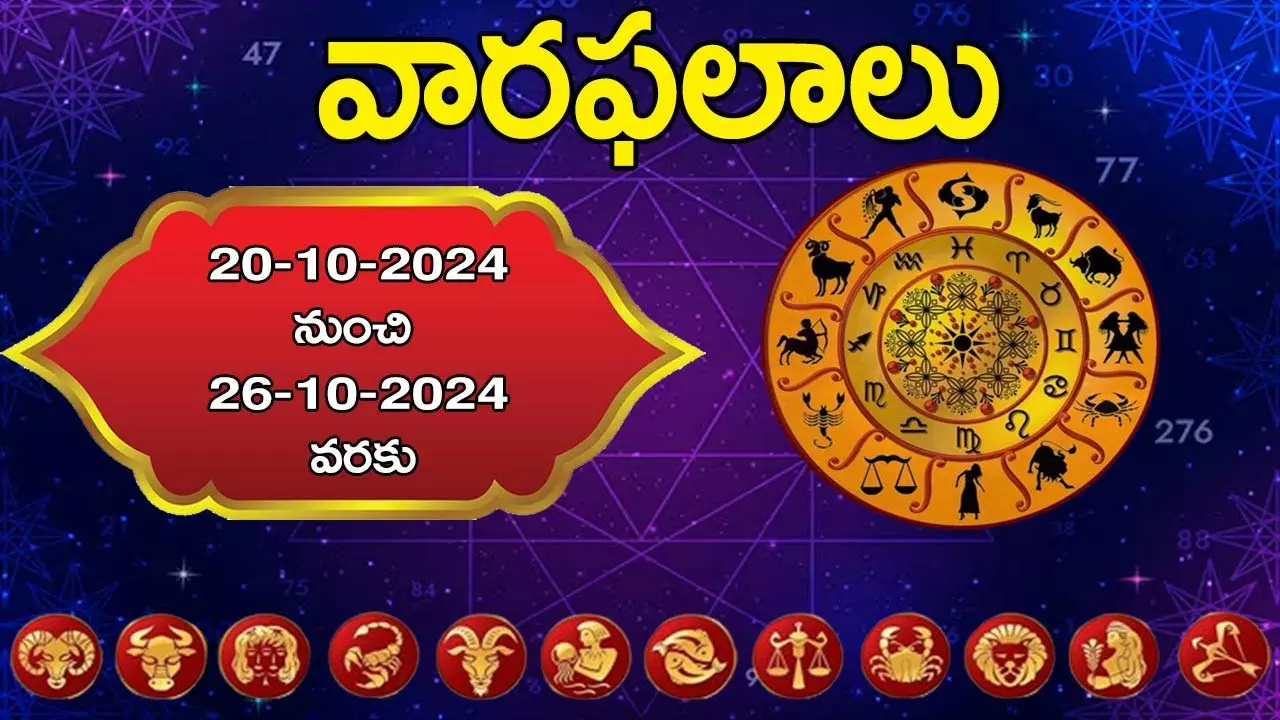 Weekly horoscope in Telugu October 20 to26