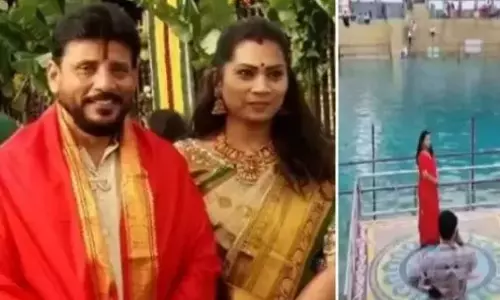 Tirumala: దువ్వాడ శ్రీనివాస్, దివ్వెల మాధురికి నోటీసులు జారీ Tirumala: దువ్వాడ శ్రీనివాస్, దివ్వెల మాధురికి నోటీసులు జారీ